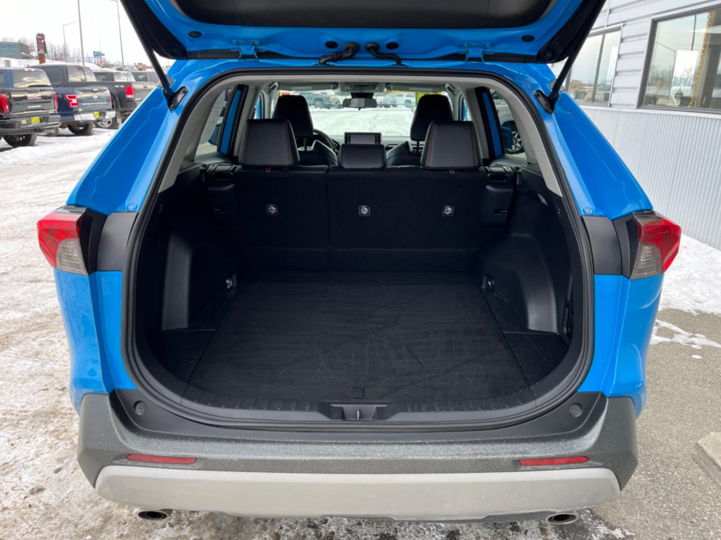 2021 Blue Toyota RAV4 Adventure AWD (2T3J1RFV7MW) with an 2.5L L4 DOHC 16V engine, 8A transmission, located at 1960 Industrial Drive, Wasilla, 99654, (907) 274-2277, 61.573475, -149.400146 - Photo#8